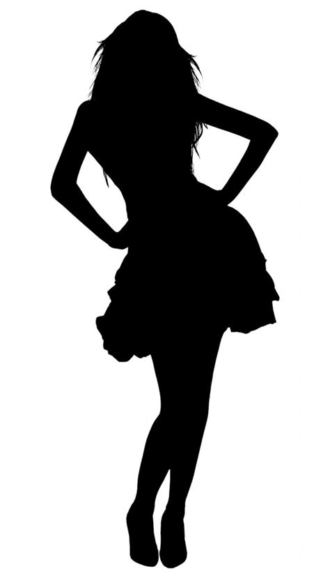 top  ideas  silhouette people  pinterest girl silhouette