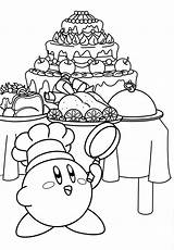 Kirby Coloring Pages Cute Kids Characters sketch template