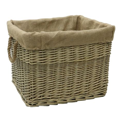 bay isle home rectangle wicker laundry basket wayfaircouk
