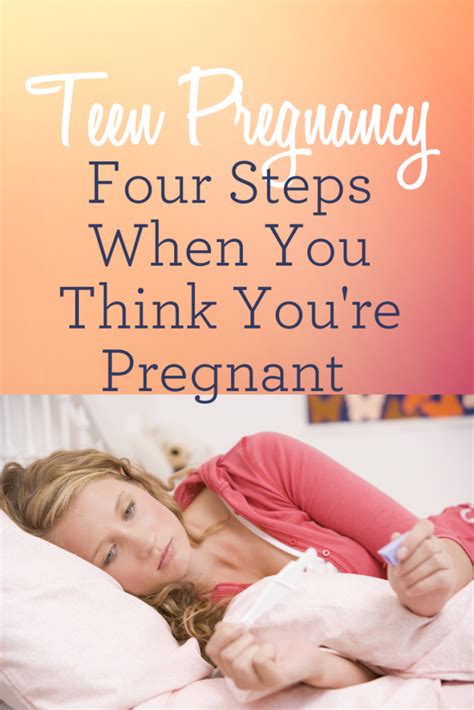 Teen Pregnancy Your First Four Steps Legacy Pregnancy Center
