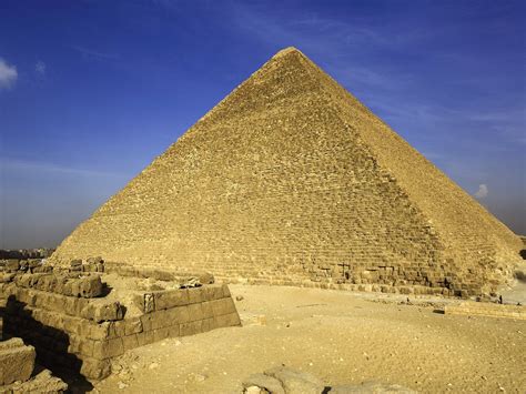 The Great Pyramid Of Giza Also Called The Pyramid Of