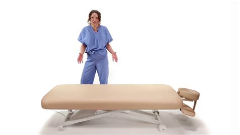 electric massage table spa luxe youtube
