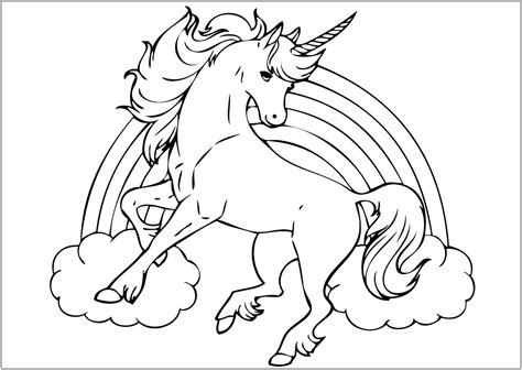 unicorn coloring pages  kids coloring pages