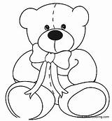 Drawing Line Coloring Pages Bear Build Printable Adults Kids sketch template