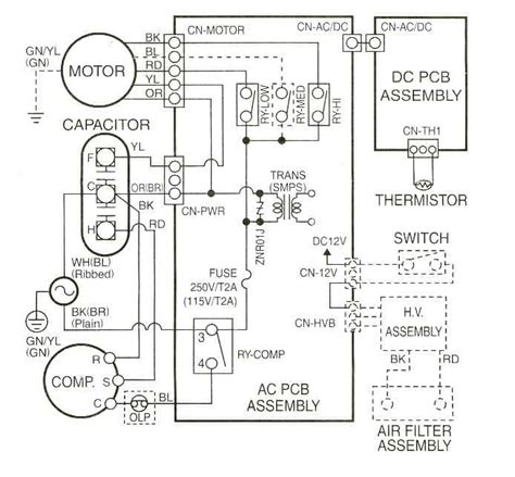 bard air conditioner wiring diagram