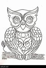 Coloring Cute Pages Owls Popular Kids Book sketch template