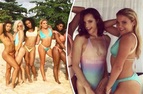 sports illustrated models pose for photos on islands ravaged by irma