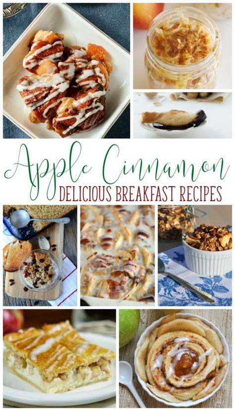 delicious apple cinnamon breakfast recipes busy  jennifer