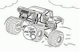 Monster Trucks Kleurplaten Tipper Albanysinsanity sketch template