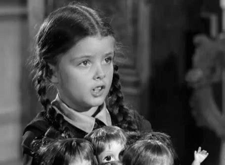 I did a little bit of her shuffle that she does. Lisa Loring as Wednesday Addams - Sitcoms Online Photo Galleries