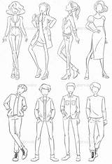 Body Fashion Human Figure Drawing Sketches Poses Female Reference People Sketching Sketch Clothes Drawings Illustration Outfit Template Clothing Graphicriver Manga sketch template