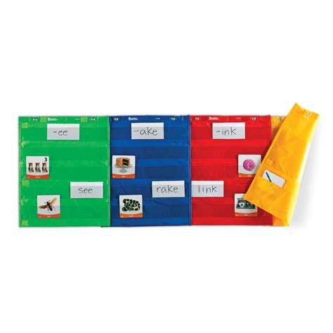 magnetic pocket chart squares set    learning resources ler primary ict
