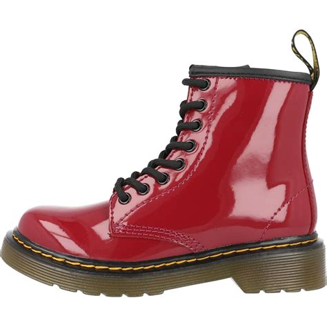 dr martens   rot dark scooter red lack lamper mode stiefel awesome shoes