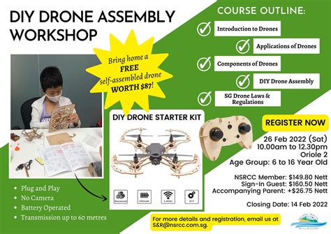 diy drone assembly workshop national service resort country club