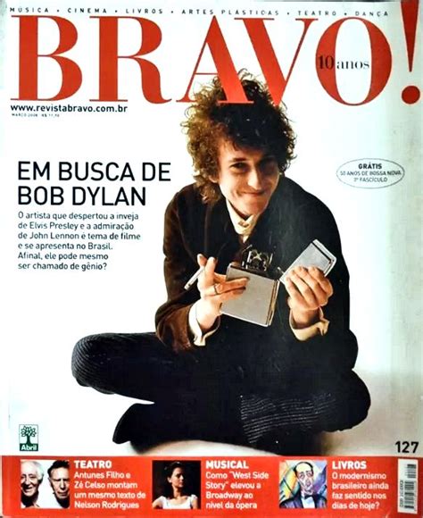 Bravo Magazine Bob Dylan Front Cover