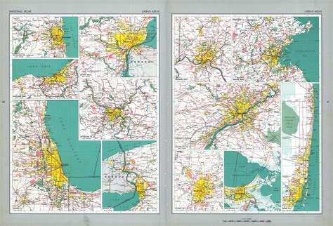 Maps Of United States Urban Areas Map