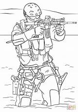 Swat Drawing Coloring Pages Team Police Printable sketch template