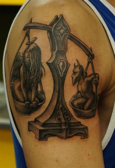 libra tattoos for men ideas and inspiration for guys
