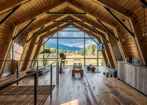 wyoming rustic barn house idesignarch interior design