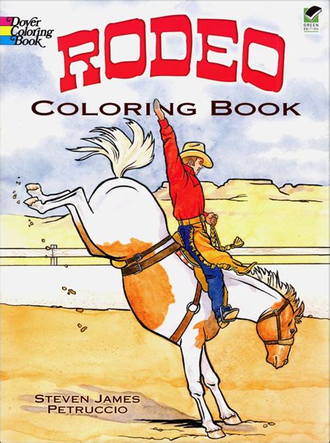 rodeo coloring book dover publications