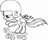 Scootaloo Coloring Colouring Pony Para Colorear Little Pages Dibujo Scooting Deviantart Template Color Printable Gif sketch template