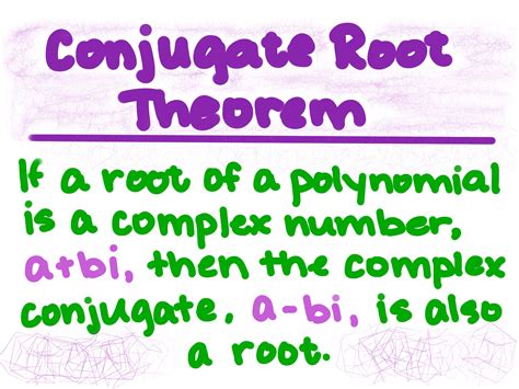 conjugate root theorem expii