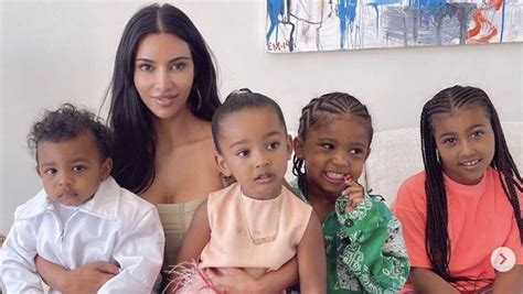 Kim Kardashian Ses Enfants Savent Ils Ce Quil Se Passe Entre Elle Et
