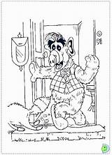 Coloring Pages Prairie Little House Alf Dinokids Popular Book Close Print sketch template