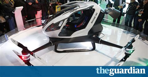 passenger drone   debut  ces technology  guardian