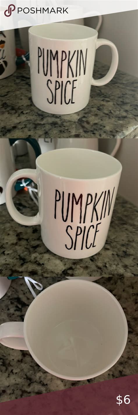 “pumpkin Spice” Rae Dunn Dupe Style Mug New In 2022 Pumpkin Spice