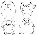 Coloring Gerbil Pages Color Print Animals Printable Animal Back sketch template