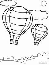 Balloon Air Coloring Hot Pages Template Printable Kids Drawing Cool2bkids Adult Preschool Paintingvalley Choose Board sketch template