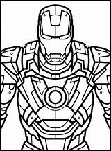 Marvel Coloring Drawing Man Iron Line Avengers Pages Adult Ironman Clipart Hero Drawings Showcase Easy Behance Official Colouring Super Bookcase sketch template