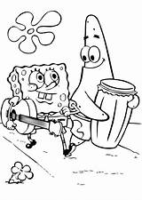Coloring Spongebob Pages Sheets Cartoon Choose Board Printable Adult sketch template