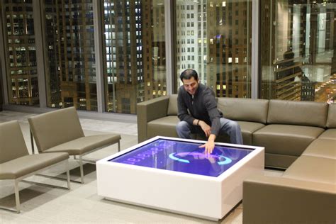 amazing interactive multi touch table  brought    horizon