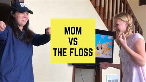 Teaching My Mom The Floss Hilarious Youtube