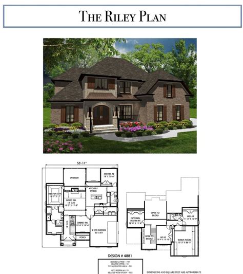 riley home plan black mountain builders