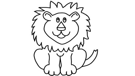 coloring pages   draw  lion   draw  lion face lion