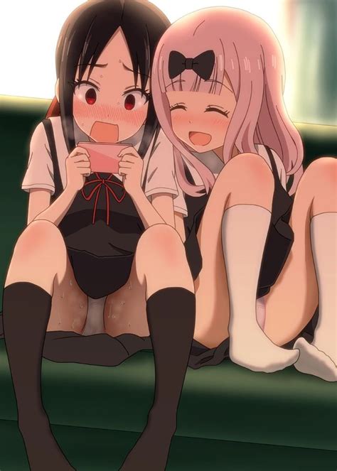 fujiwara chika and shinomiya kaguya kaguya sama wa