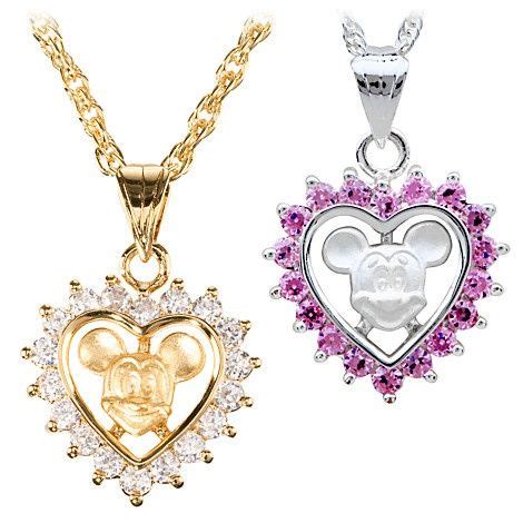 mickey mouse heart necklace jewelry disney store disney disneyjewelry disneystyle disney