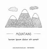 Nan Mountains Coloring 470px 93kb sketch template