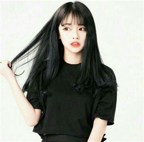 Pin By Ray Wen On Hair With Images Ulzzang Hair Black