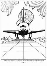 Space Shuttle Coloring Landing Raumschiff Malvorlage Coloriage Kleurplaat Navette Spatiale Landet Pages Landt Imprimer Nasa Edupics Ausmalbilder Dessin Zum Visit sketch template