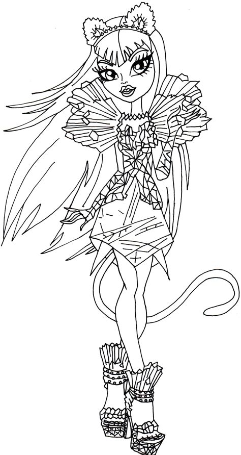 monster high coloring pages  coloring home