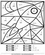 Multiplication Matematica Moltiplicazioni Colorare Risultati sketch template