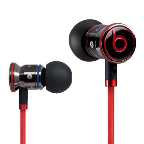 Ibeats By Dr Dre Monster Headphones Ear Earbuds Beats Control Mic Black