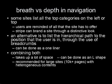 Lis 650 Lecture 3 Web Site Design Thomas