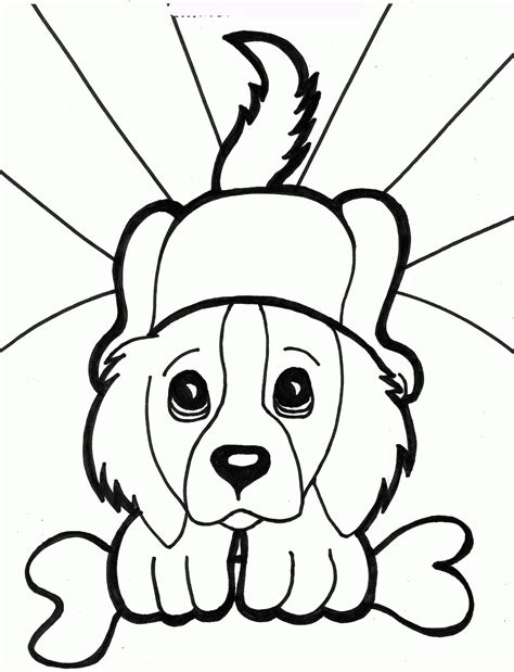 printable dogs coloring pages  kids