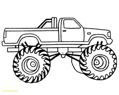 truck coloring pages printable customize  print