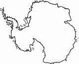 Antarctica Outline Printable Thefutureofeuropes sketch template